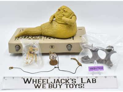 Jabba the Hutt Throne Room 100% Complete Star Wars ROTJ 1983 Kenner Playset