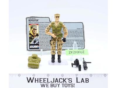 Repeater V1 100% Complete G.I. Joe 1988 Hasbro Vintage Action Figure