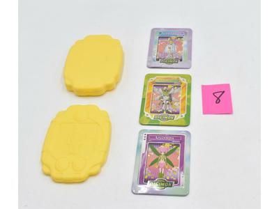 Digimon #8 Taco Bell Cards X3 Lillymon Angeewoman MagnaAngee 2000 Akiyosni Hongo