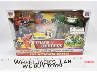 Optimus Prime Vs Megatron #1 Ultimate Battle Classics Transformers 2006 Hasbro