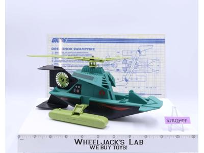 Dreadnok Swampfire 100% Complete 1986 GI Joe Hasbro Vintage Vehicle