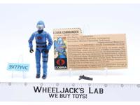 Cobra Commander V1.5 MAIL AWAY 100% Complete 1983 G.I. Joe Vintage Hasbro Figure
