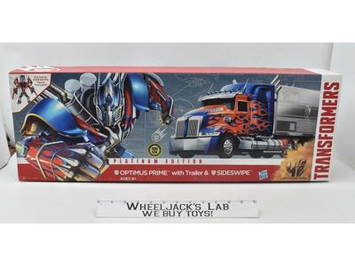 Optimus Prime & Sideswipipe Platimum Edition NEW Age Of Extinction Transformers