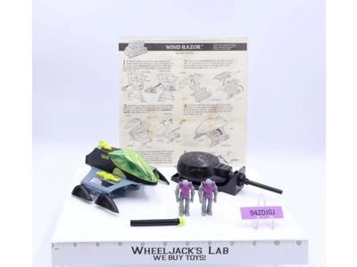 Wind Razor 100% Complete Air Raiders 1987 Hasbro Vintage Action Figure