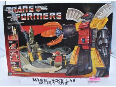 Omega Supreme WORKS Complete w Box 1985 G1 Transformers Hasbro Action Figure