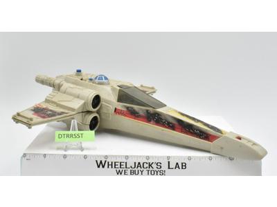 Battle Damage X-Wing Fighter GREY Star Wars 1977 Kenner Action Figure Vehicle
