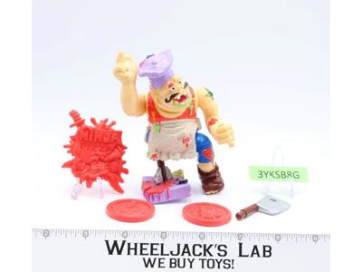 Pizzaface 100% Complete Teenage Mutant Ninja Turtles TMNT Playmates 1990 Vintage
