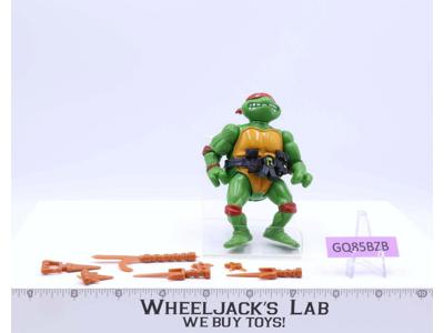 Raphael HARD HEAD 100% Complete Teenage Mutant Ninja Turtles TMNT 1988 Playmates