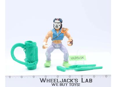 Casey Jones 100% Complete Teenage Mutant Ninja Turtles Playmates 1989 Vintage