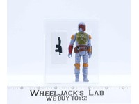 Boba Fett Brown Belt Dark Green Chest HK CAS GRADED 85+ Star Wars 1979 Kenner