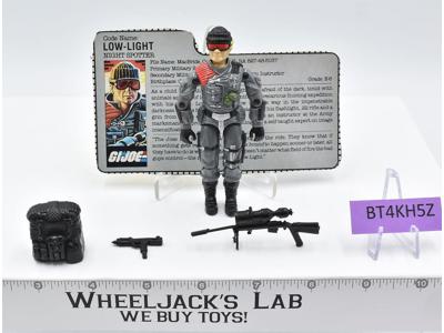 Low-Light V1 100% Complete G.I. Joe 1986 Hasbro Vintage Action Figure