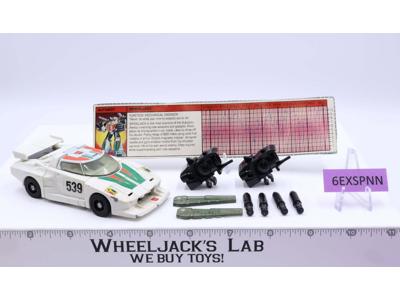 Wheeljack 100% Complete 1984 Vintage G1 Transformers Hasbro Action Figure