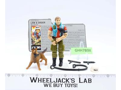 Law & Order V1 100% Complete G.I. Joe 1987 Hasbro Vintage Action Figure