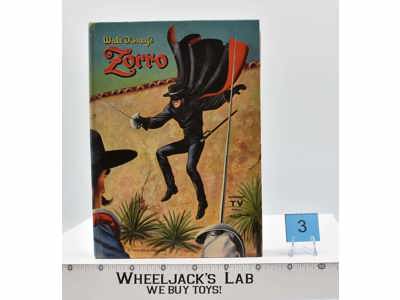 Walt Disney's Zorro Book #3 1958 Owned By Henry Calvin Serg Demetrio Garcia