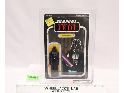 Darth Vader 65 Back-A AFA GRADED 80+ 80/85/85 Star Wars ROTJ 1983 Kenner Figure