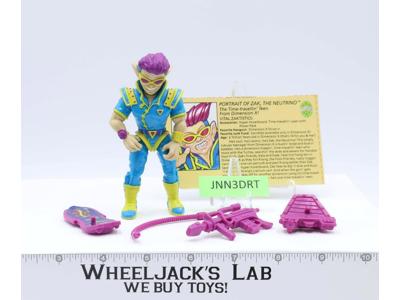 Zak the Neutrino 100% Complete Teenage Mutant Ninja Turtle 1991 Playmates Figure