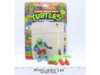 Skateboardin' Mike W/Card 100% Complete TMNT 1991 Playmates Action Figure