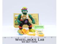 Rappin' Mike 100% Complete 1991 TMNT Teenage Mutant Ninja Turtle Playmates