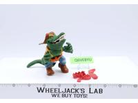 Leatherhead 100% Complete Teenage Mutant Ninja Turtle 1989 Playmates Vintage