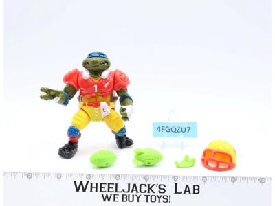 T.D. Tossin' Leo 100% Complete Teenage Mutant Ninja Turtle 1991 Playmates