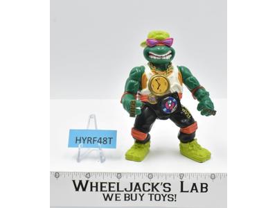 Rappin' Mike Teenage Mutant Ninja Turtles TMNT Playmates 1991 Vintage Figure
