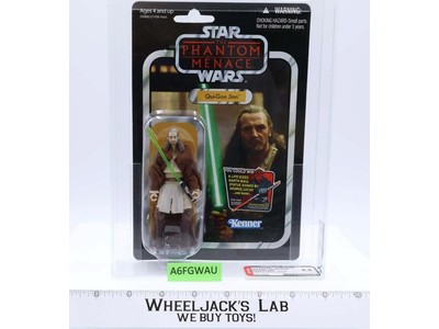 Qui-Gon Jinn AFA GRADED 8.5 The Vintage Collection Star Wars VC75 Hasbro