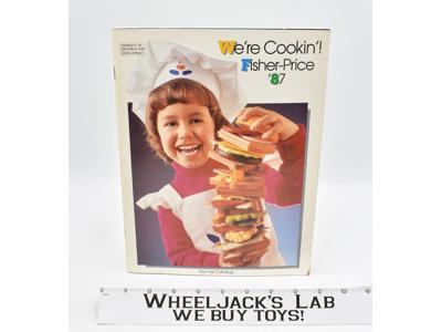 FISHER PRICE 1987 Toy Fair Employee Dealer Catalog LITTLE PEOPLE CONSTRUX SPORTS
