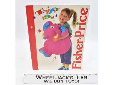FISHER PRICE 1994 Toy Fair Employee Dealer Catalog INFANT & PRESCHOOL TOYS