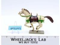 Medieval Renaissance Era Horse for Miniature Figurines 1970-80's Starlux 3"