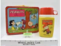 The Peanuts the Dr. is In Metal Lunchbox W/Thermos 1959 King-Seeley Thermos Co.