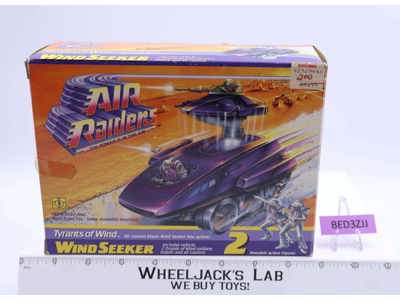 Wind Seeker 100% Complete Air Raiders 1987 Hasbro Action Figure Vehicle