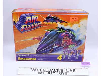 Dragonwind 100% Complete Air Raiders 1987 Hasbro Vintage Action Figure Vehicle