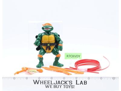 Talking Turtles Michelangelo Teenage Mutant Ninja Turtles 1991 Playmates Vintage