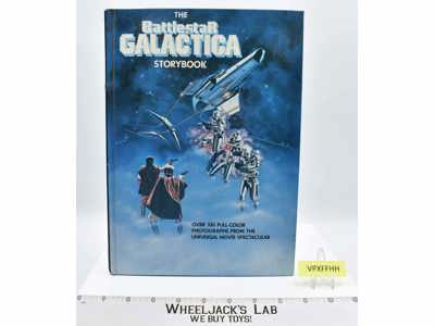 The Battlestar Galactica HARDBACK Storybook 1979 Vintage