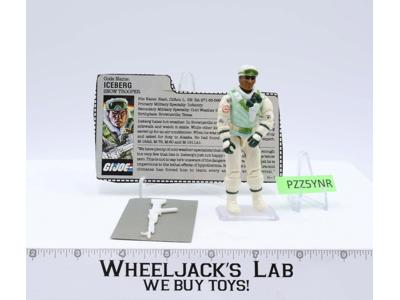 Iceberg V1 100% Complete G.I. Joe 1986 Hasbro Vintage Action Figure