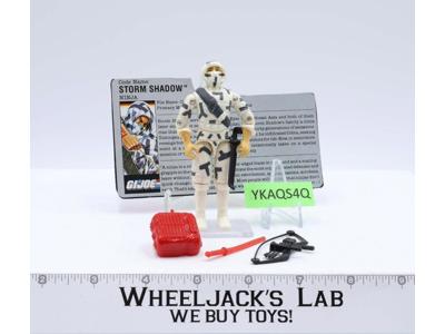 Storm Shadow V2 100% Complete G.I. Joe 1988 Hasbro Vintage Action Figure