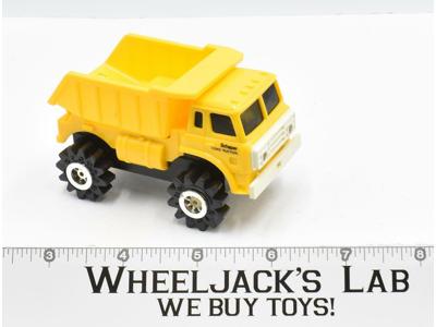 Yellow Dump Truck 4x4 Schaper Stomper 1982 Rough Riders Vintage