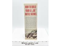 How To Build Your GI Joe Battle Scenes Instruction Booklet GI Joe Hasbro