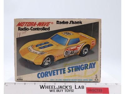 Motora Wave Radio-Controlled Corvette Stingray 1:26 Scale Radio Shack Waco Taiyo