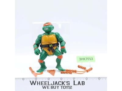 Michaelangelo HARD HEAD Teenage Mutant Ninja Turtle 1988 Playmates Action Figure