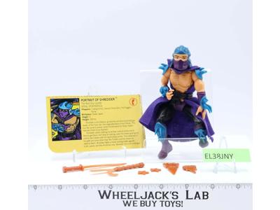 Shredder HARD HEAD 100% Complete Teenage Mutant Ninja Turtle 1988 Playmates