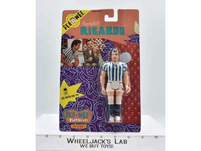 Pee Wee Herman Ricardo NEW MOSC Matchbox 1988