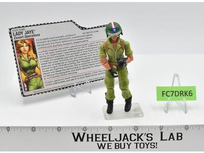 Lady Jaye v5 100% Complete G.I. Joe Comic Pack 2006 Hasbro Action Figure