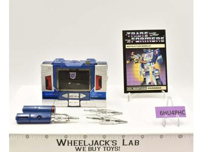 Soundwave 100% Complete Vintage 1984 G1 Transformers Hasbro Action Figure