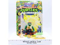 Rappin' Mike 100% Complete W/Card TMNT Teenage Mutant Ninja Turtle Playmates