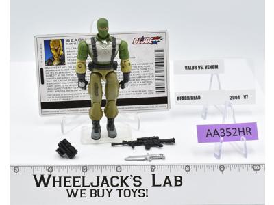 Beachhead v7 100% Complete GI Joe Valor vs Venom 2004 Hasbro Action Figure