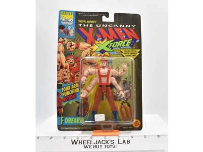 Forearm Marvel Comics The Uncanny X-Men X-Force MOSC 1992 Toybiz