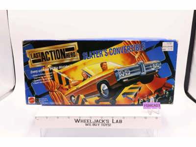 Slater's Convertible Last Action Hero 1993 Mattel Action Figure Vehicle NEW MISB