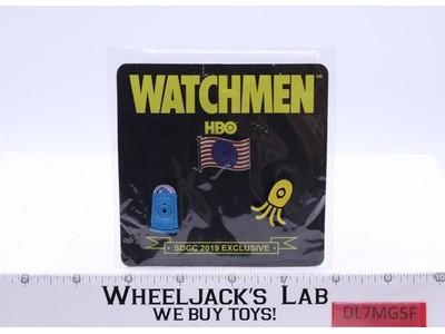 Watchman 3-Pack Enamel Pin Pinback Set SDCC 2019 HBO NEW