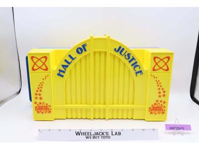 Hall of Justice 100% Complete Super Powers 1985 Kenner Action Figure Playset